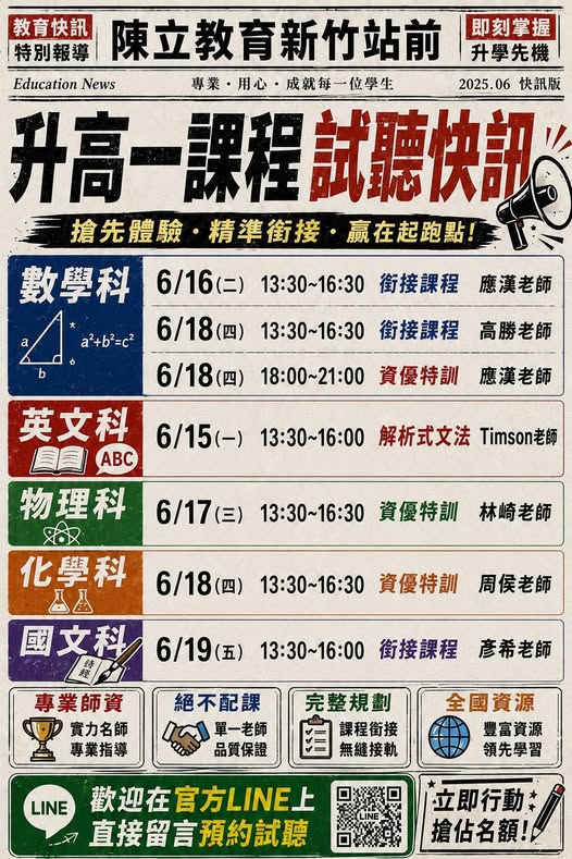 新竹站前分校 社群貼文